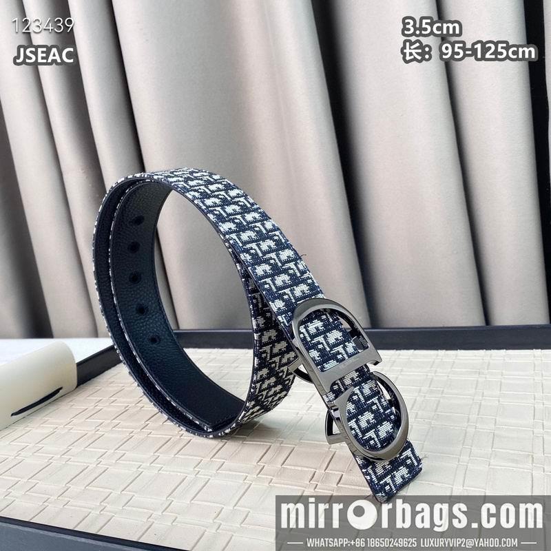 Replica Dior belt 35mmX95-125cm 8L24