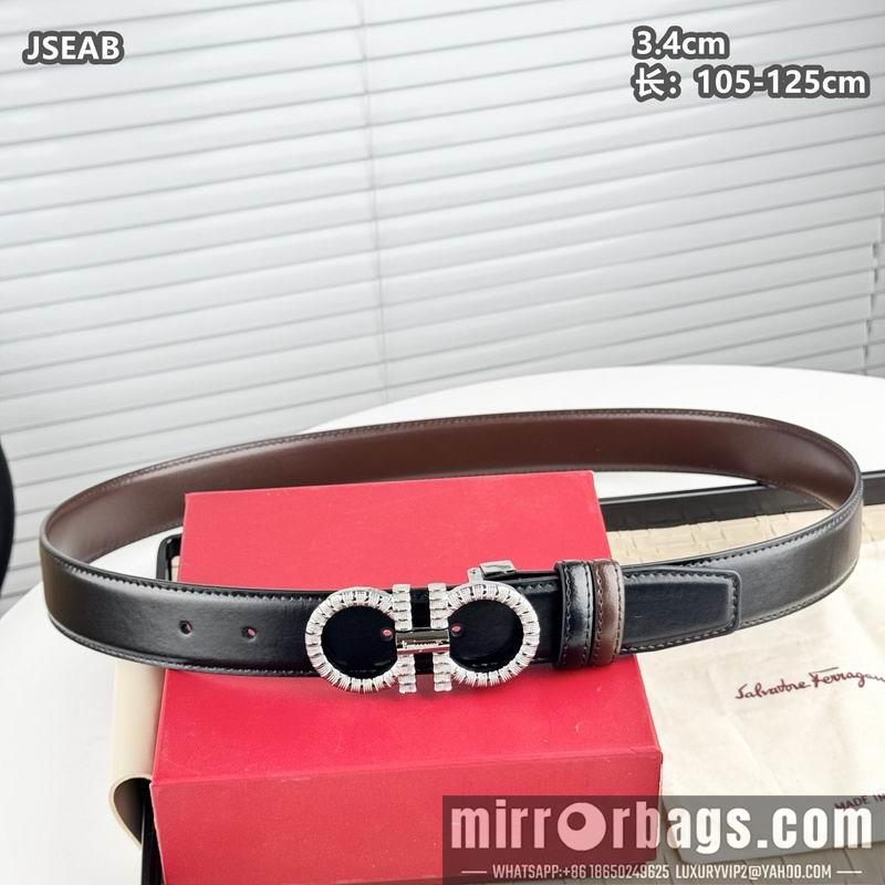 Replica Ferragamo belt 34mmX105-125cm 8L11