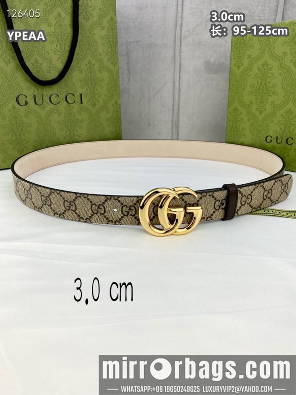 Replica Gucci belt 30mmX95-125cm 8L20