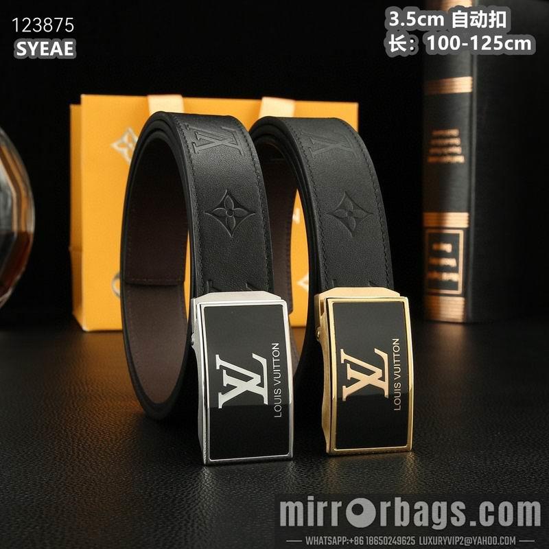 Replica LV belt 35mmX100-125cm 8L49
