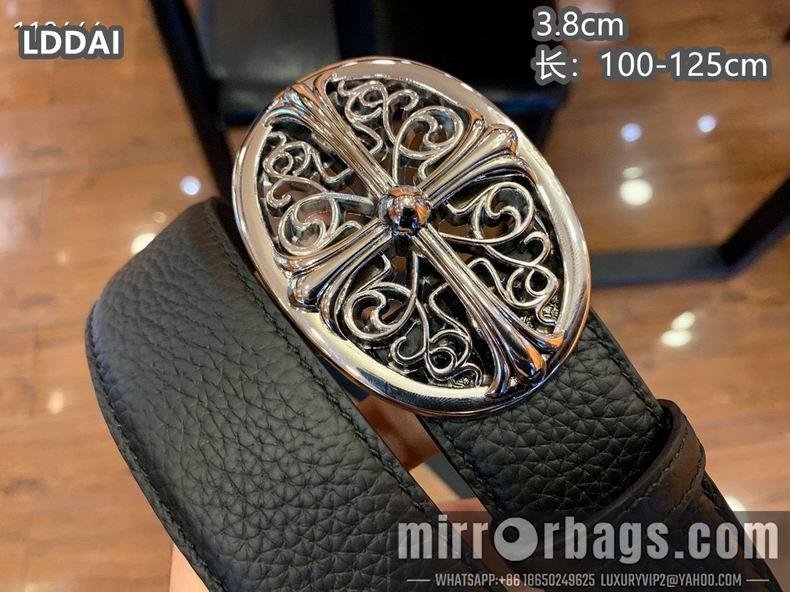 Replica Chrome Hearts belt 38mmX100-125cm 8L01