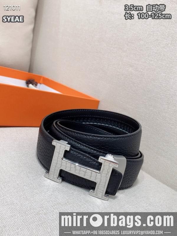 Replica Hermes belt 35mmX100-125cm 8L34