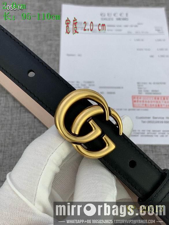 Replica Gucci belt 20mm 95-110cm 8L01