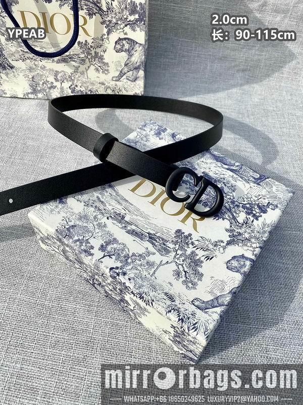 Replica Dior belt 20mmX90-115cm 8L23
