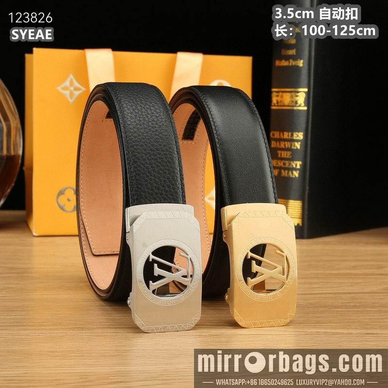 Replica LV belt 35mmX100-125cm 8L57