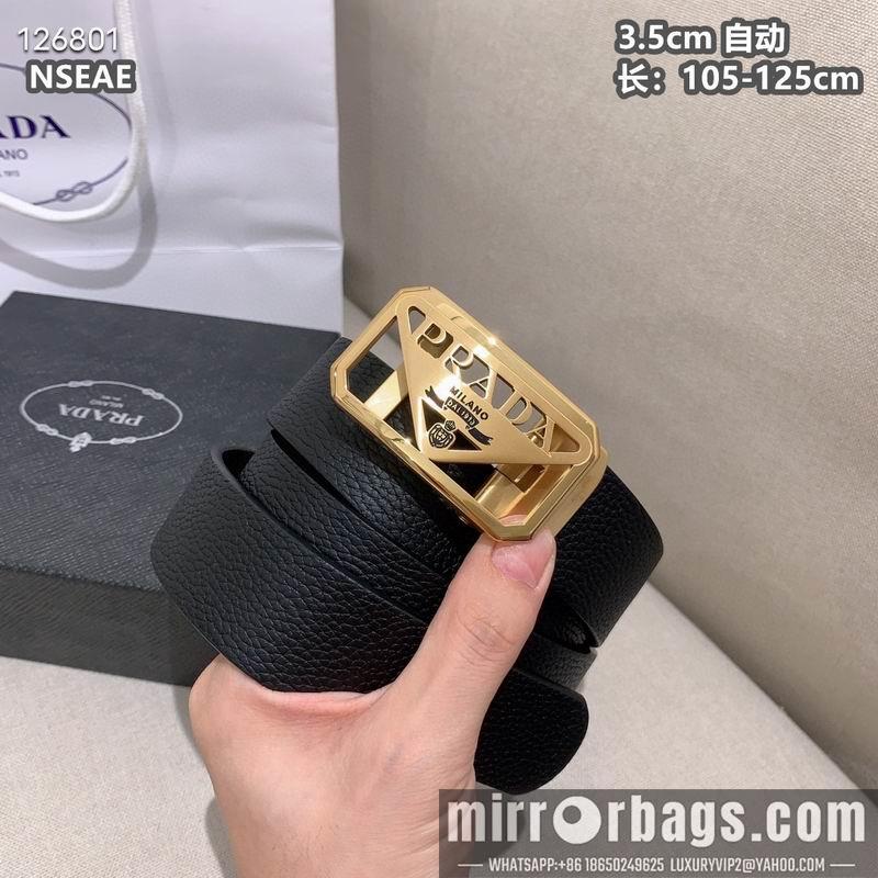 Replica Prada belt 35mmX105-125cm 8L62