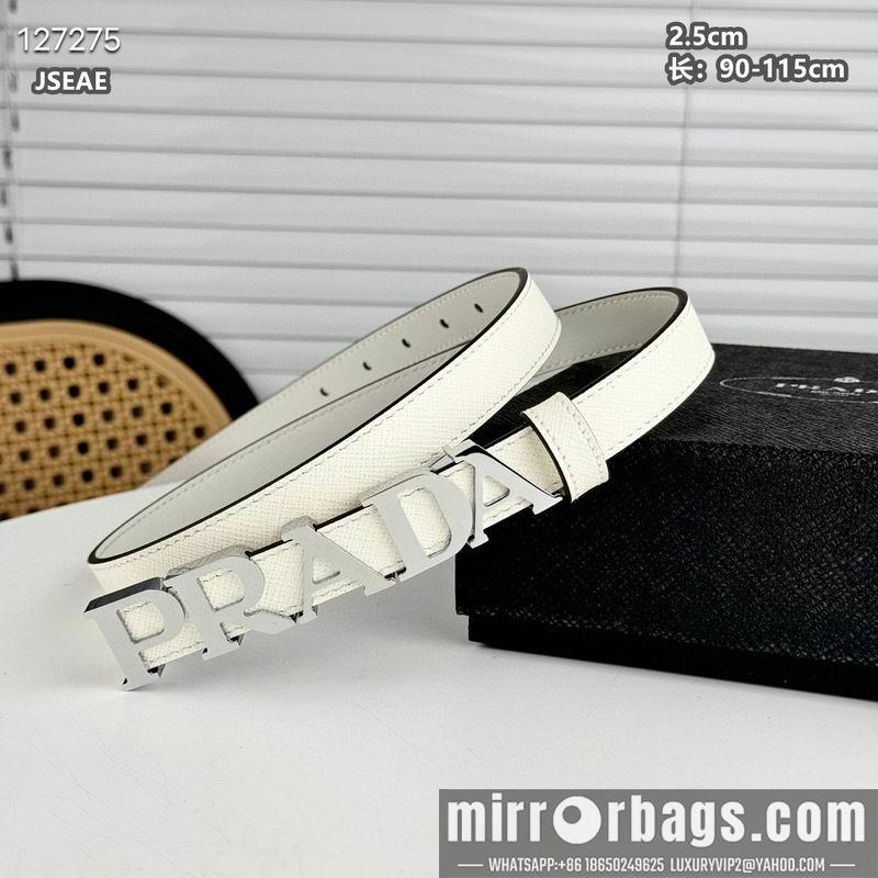 Replica Prada belt 25mmX90-115cm 8L04