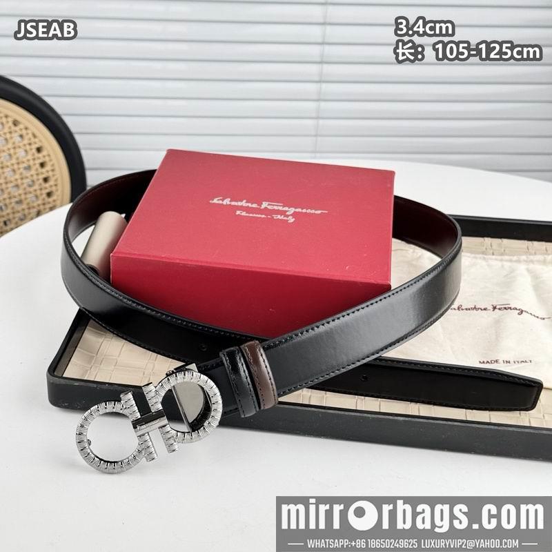 Replica Ferragamo belt 34mmX105-125cm 8L11