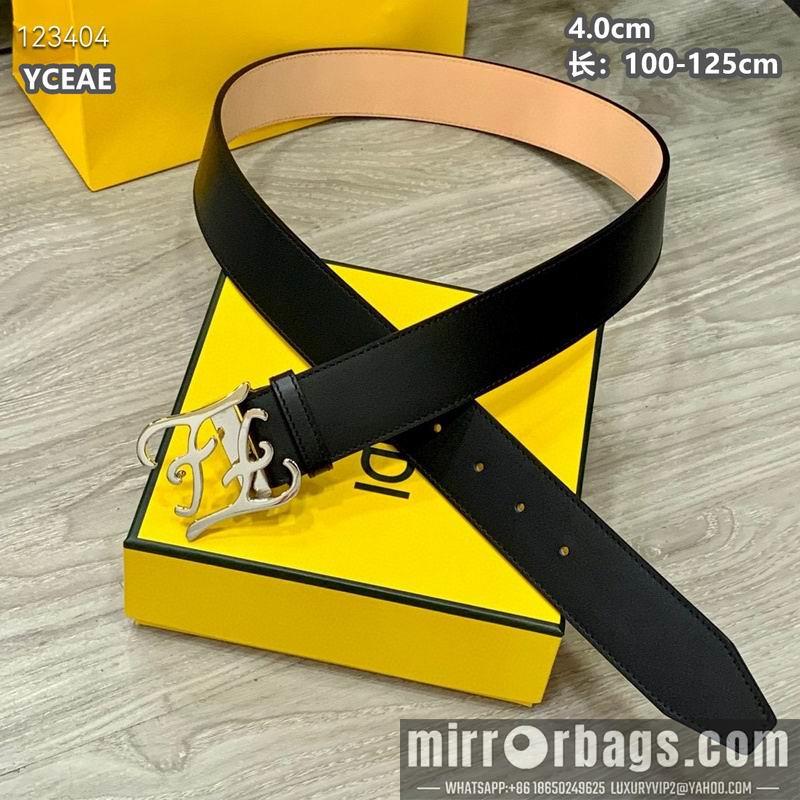 Replica Fendi belt 40mmX100-125cm 8L38