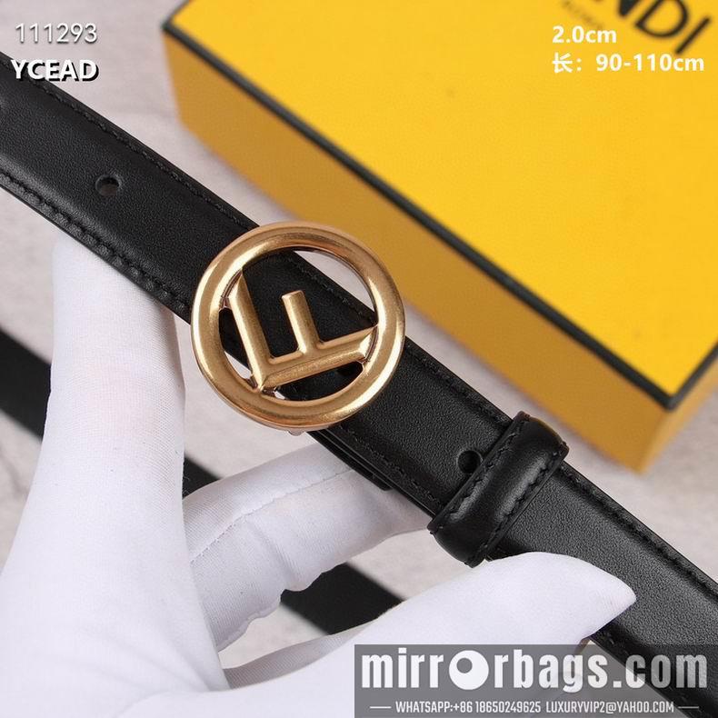 Replica Fendi Belt 20mmX90-110cm 8L06