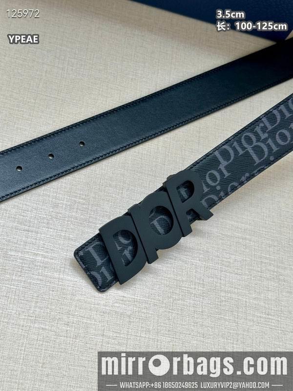 Replica Dior belt 35mmX100-125cm 8L29
