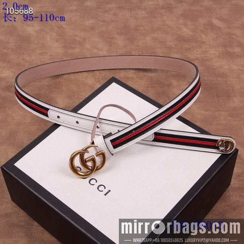 Replica Gucci belt 20mm 95-110cm 8L02