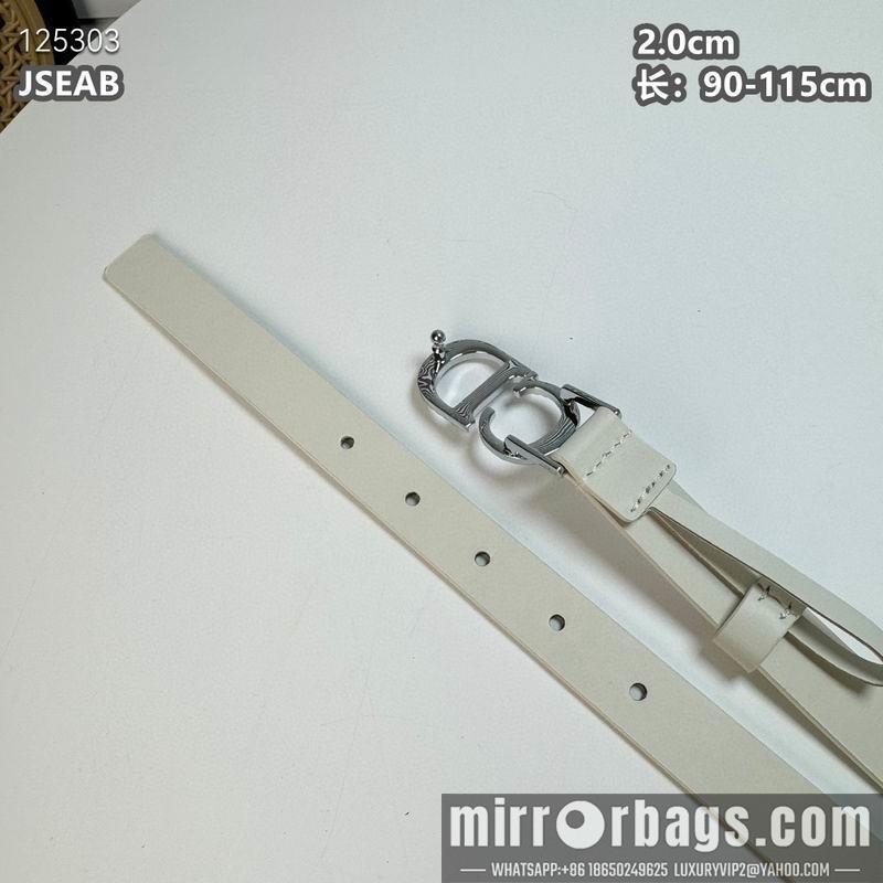 Replica Dior belt 20mmX90-115cm 8L18
