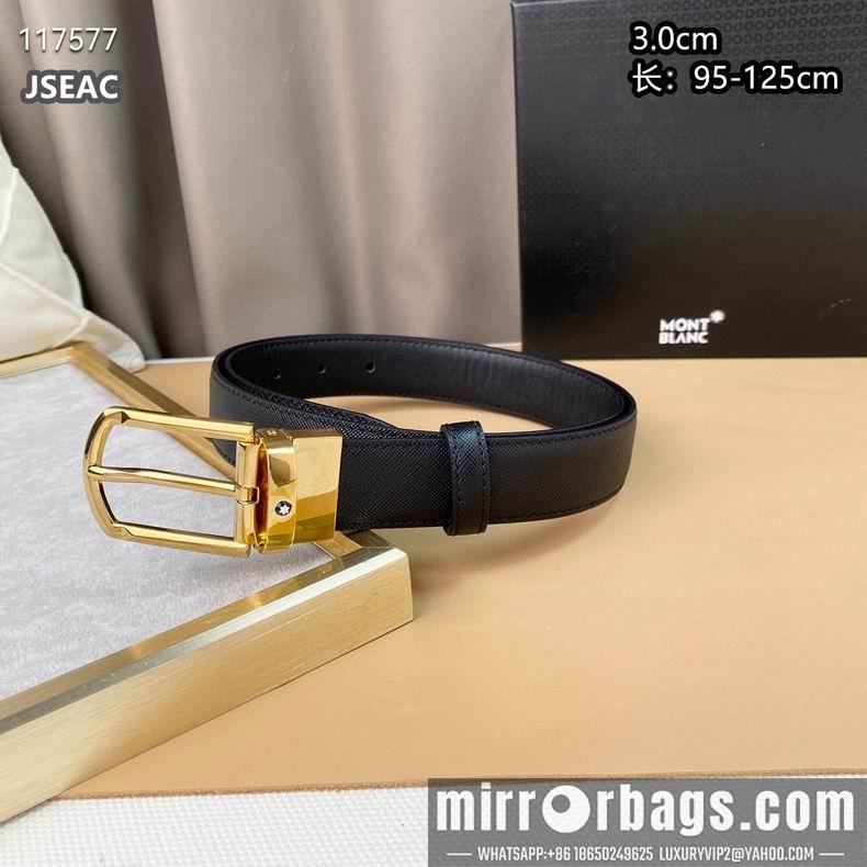 Replica Montblanc belt 30mmX95-125cm 8L04