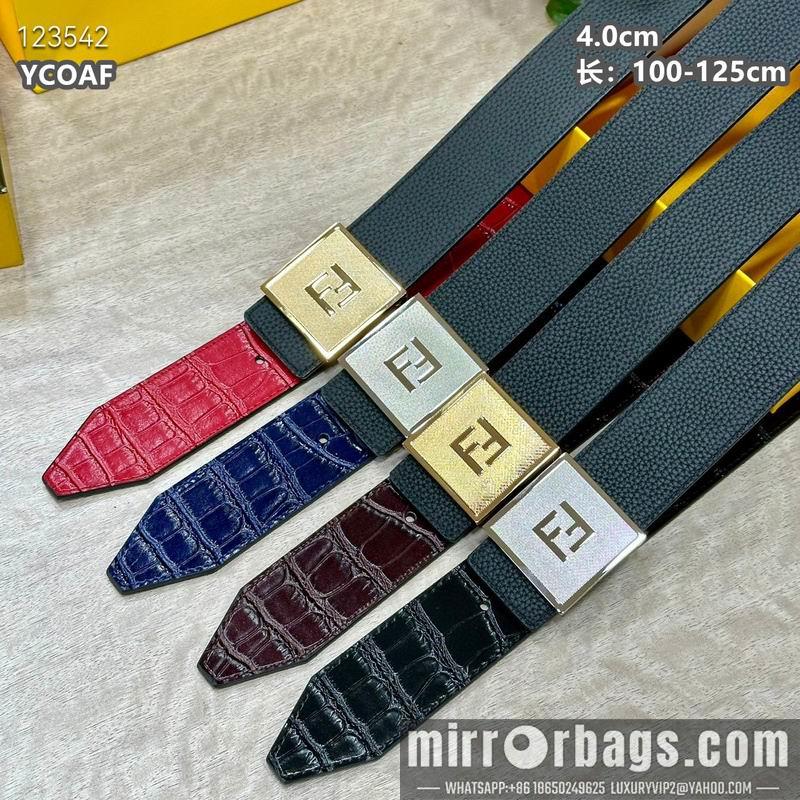 Replica Fendi belt 40mmX100-125cm 8L30