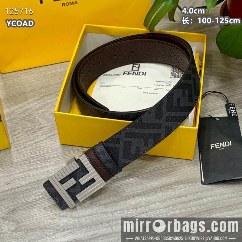 Replica Fendi belt 40mmX100-125cm 8L13
