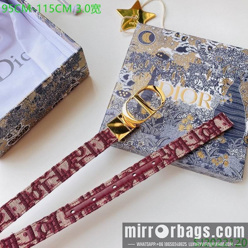 Replica Dior Belt 30mmX95-115cm 7d30