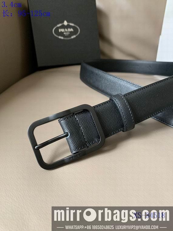 Replica Parda Belt 34mmX95-125cm 8L01