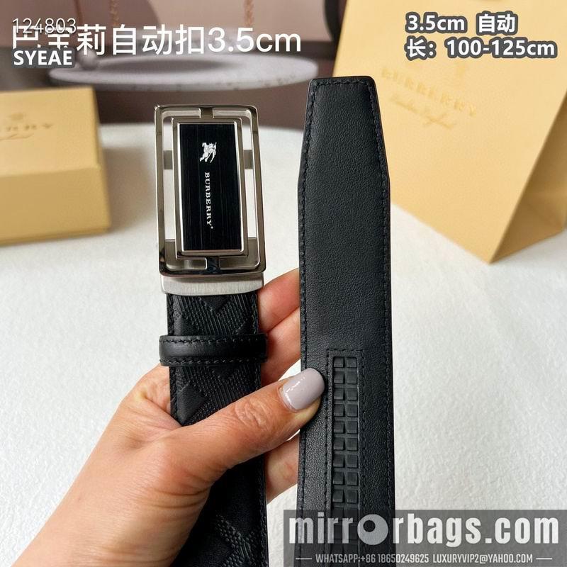 Replica Burberry belt 35mmX100-125cm 8L71