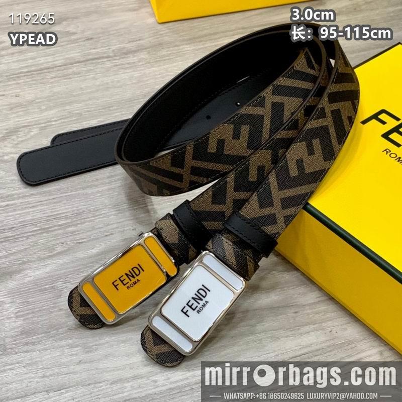 Replica Fendi belt 30mmX95-115cm 8L18