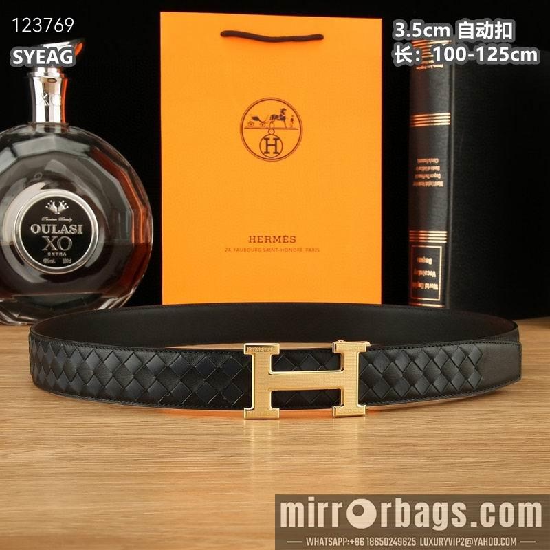 Replica Hermes belt 35mmX100-125cm 8L16