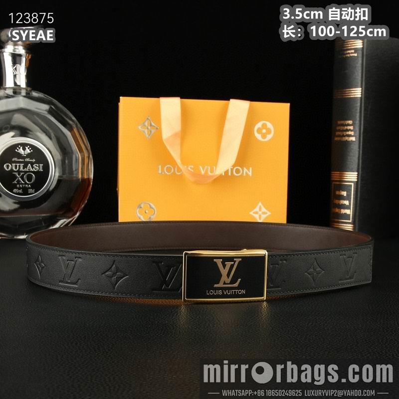 Replica LV belt 35mmX100-125cm 8L49