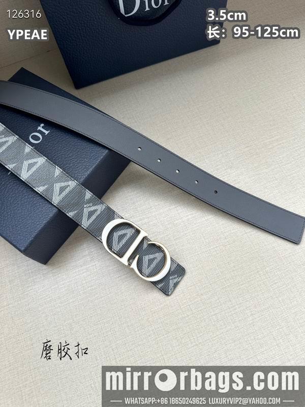 Replica Dior belt 35mmX95-125cm 8L16