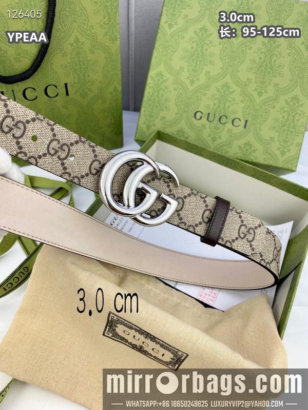 Replica Gucci belt 30mmX95-125cm 8L20
