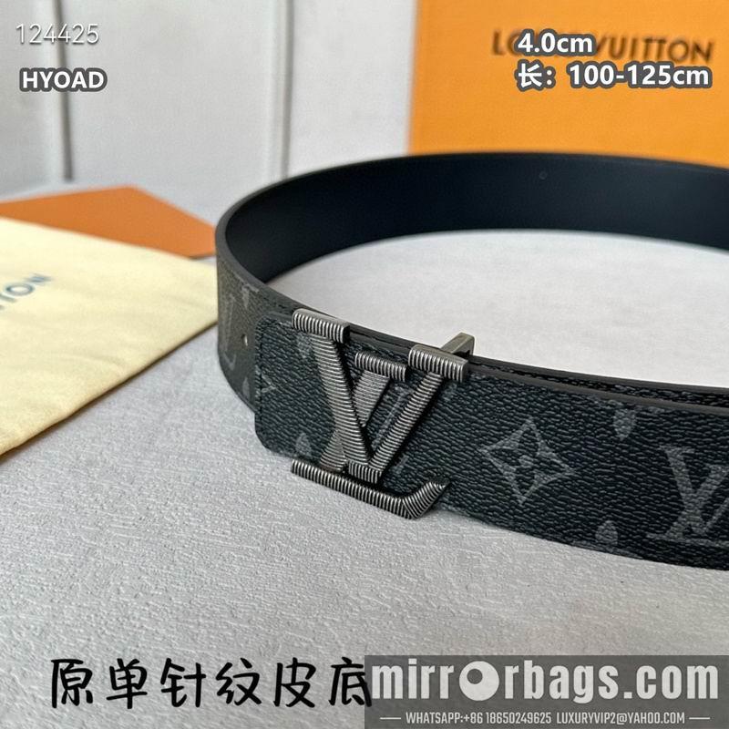 Replica LV belt 40mmX100-125cm 8L57