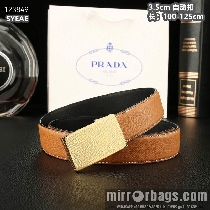 Replica Prada belt 35mmX100-125cm 8L59