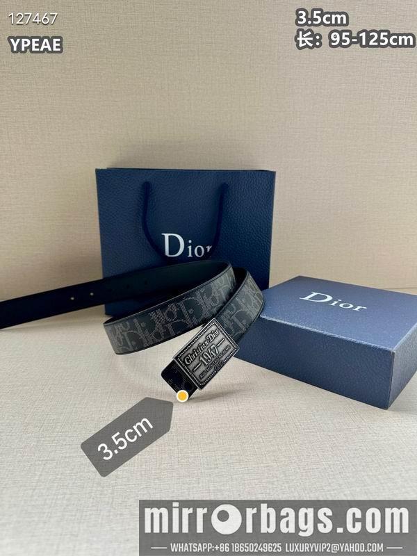 Replica Dior belt 35mmX95-125cm 8L33