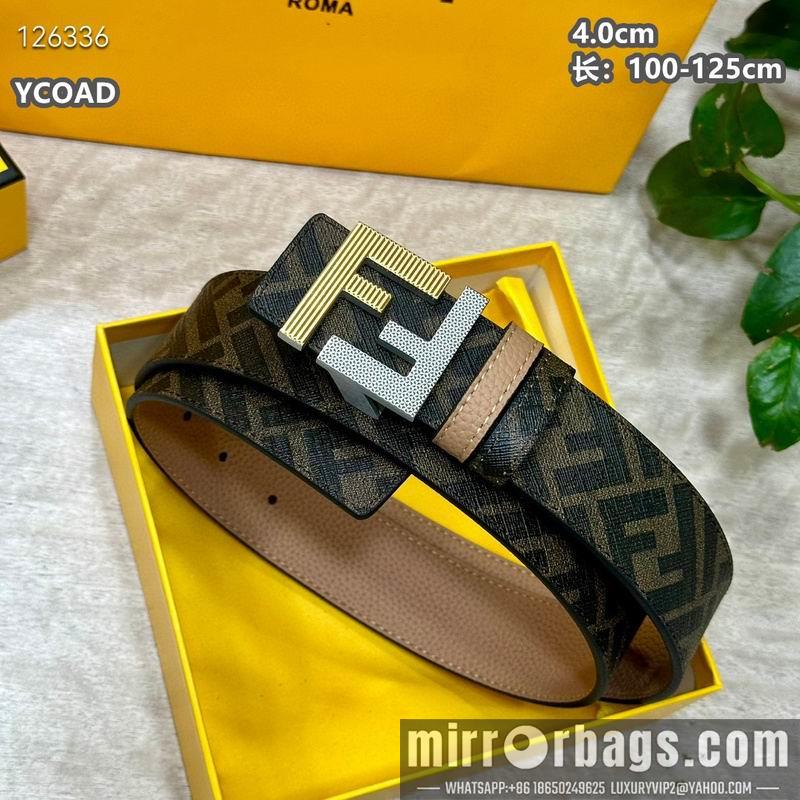 Replica Fendi belt 40mmX100-125cm 8L07