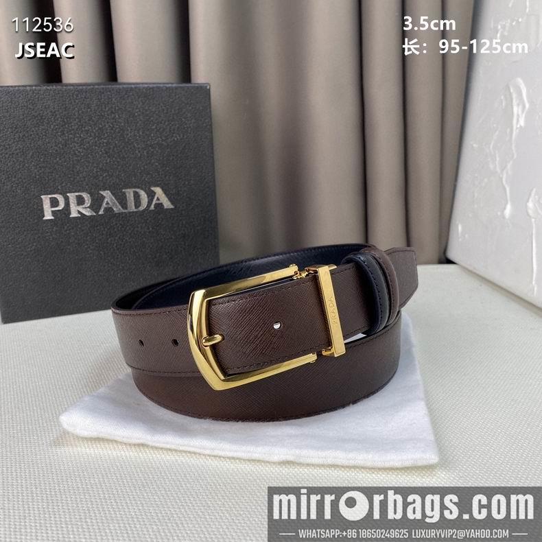 Replica Prada belt 35mmX95-125CM 8L14