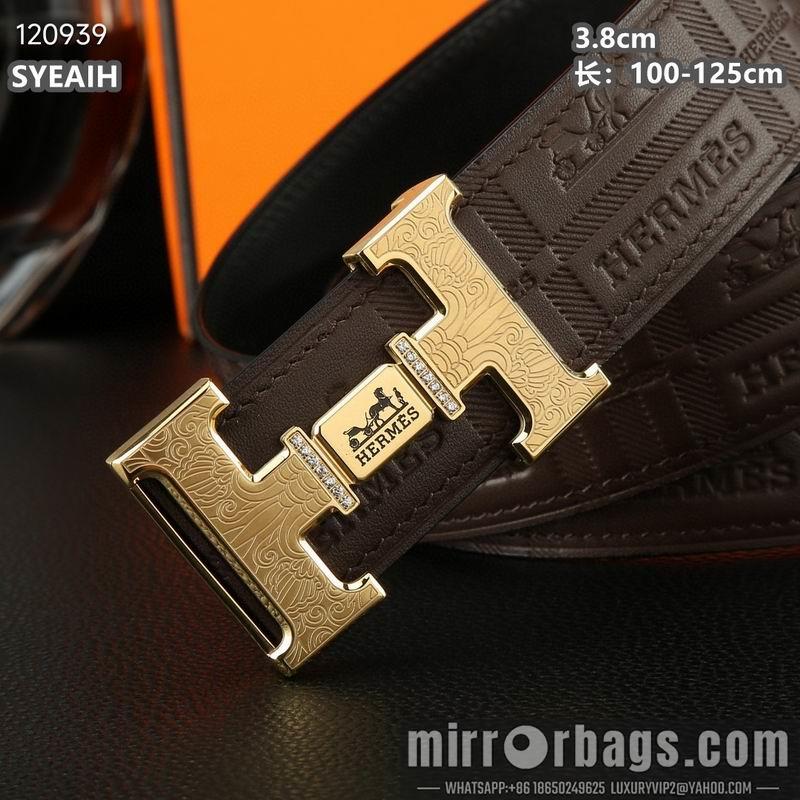 Replica Hermes belt 38mmX100-125cm 8L072005