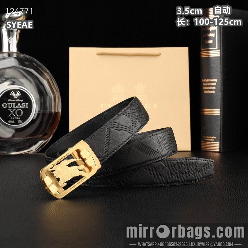 Replica Burberry belt 35mmX100-125cm 8L73