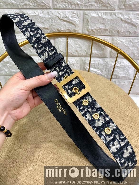 Replica Dior Belt 34mmX95-125cm 7D23