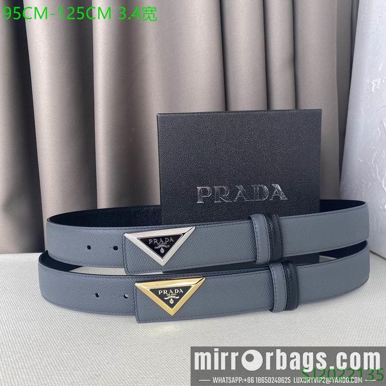 Replica Prada Belt 34mmX95-125cm 7D02