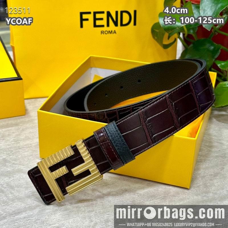 Replica Fendi belt 40mmX100-125cm 8L34