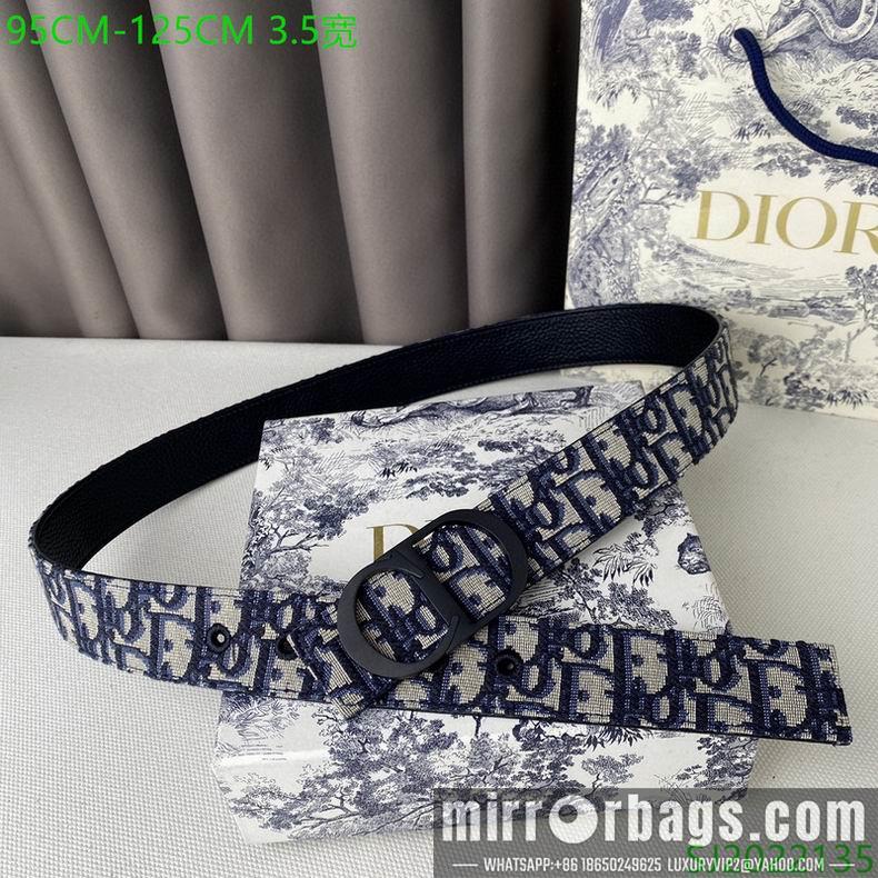 Replica Dior belt 35mmX95-125cm 7D05