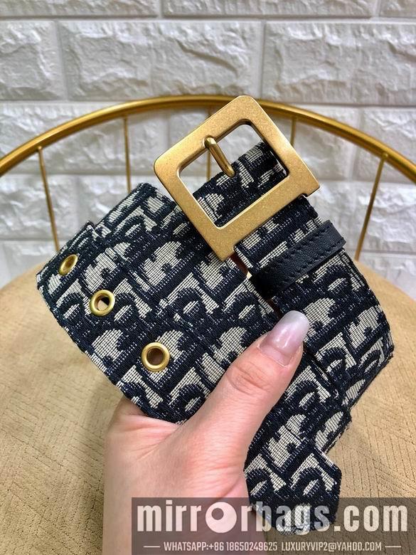 Replica Dior Belt 34mmX95-125cm 7D23