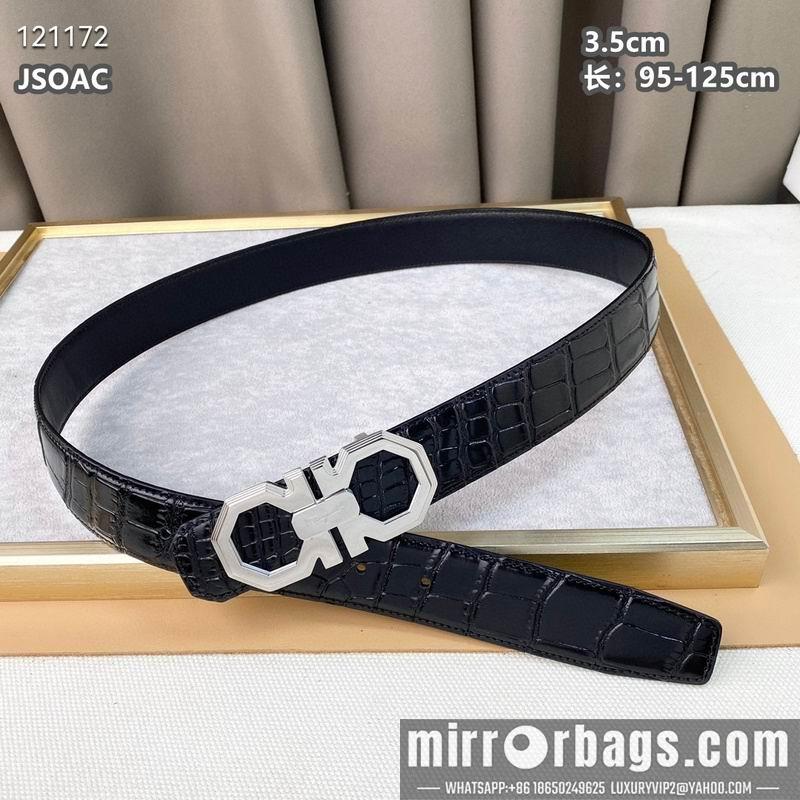 Replica Ferragamo belt 35mmX95-125cm 8L12