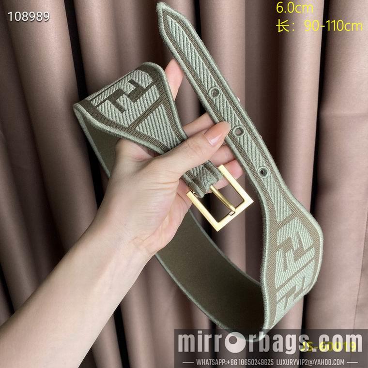 Replica Fendi Belt 60mmX90-110cm 8L02