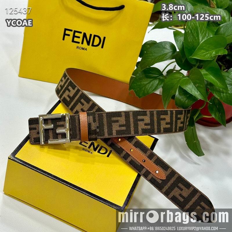 Replica Fendi belt 38mmX100-125cm 8L15