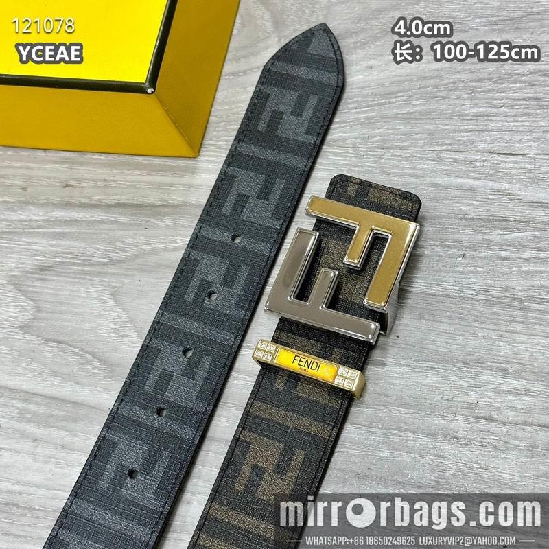 Replica Fendi belt 40mmX100-125cm 8L109