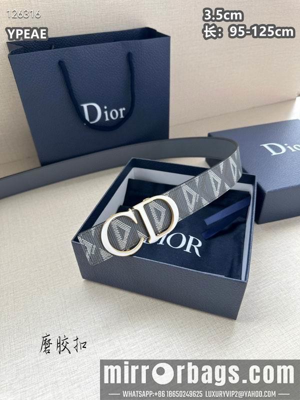 Replica Dior belt 35mmX95-125cm 8L16