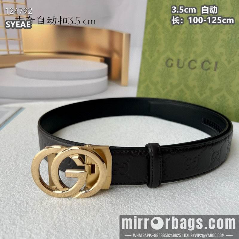 Replica Gucci belt 35mmX100-125cm 8L17