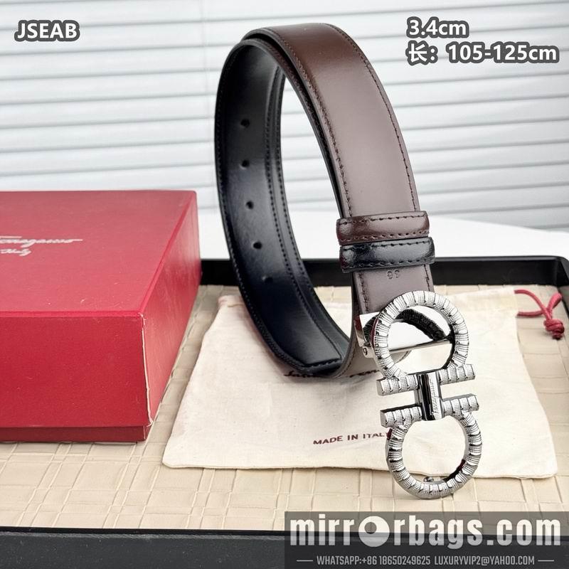 Replica Ferragamo belt 34mmX105-125cm 8L11