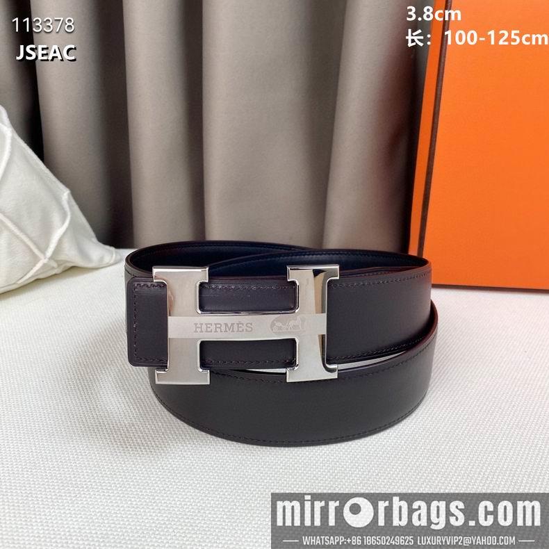 Replica Hermes belt 38mmX100-125cm 8L082502