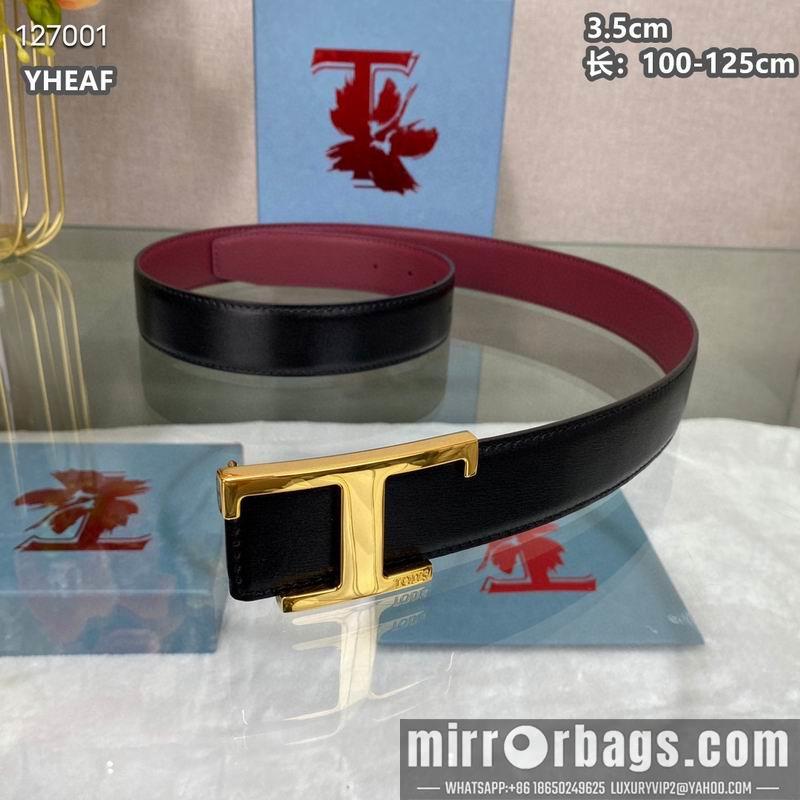 Replica TOD's belt 35mmX100-125cm 8L10