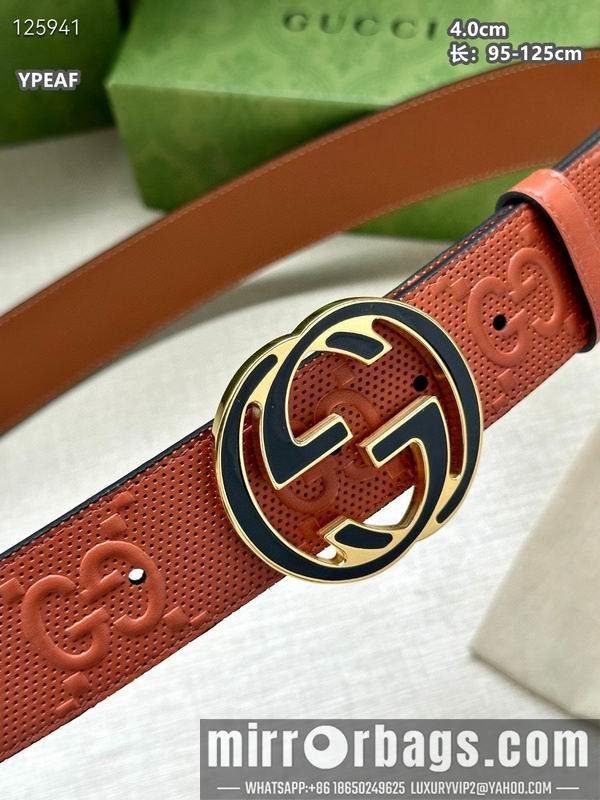 Replica Gucci belt 40mmX95-125cm 8L75